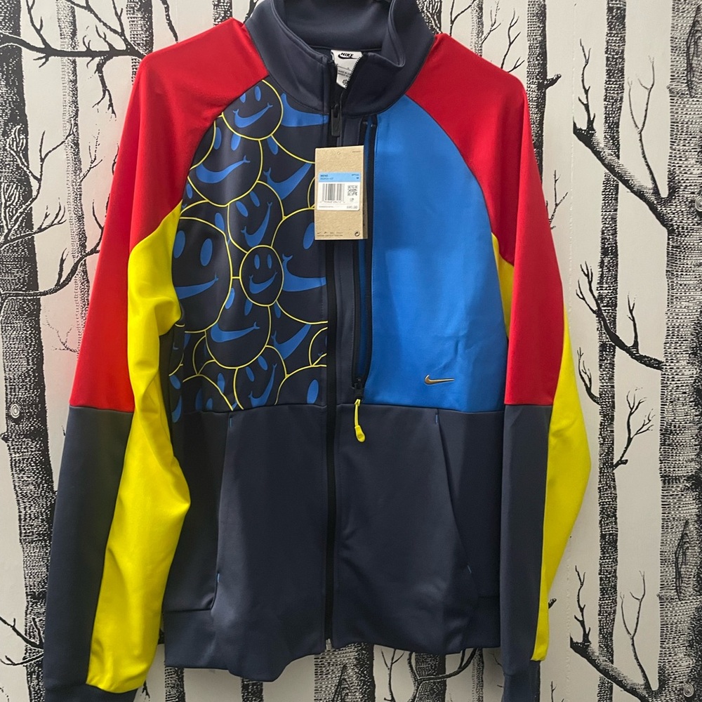 Colorful Nike Smiley Face Jacket